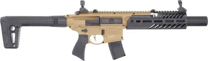 AIRGUN, MCX CANEBRAKE, .177 CALIBER PELLET, CO2, 30RD MAG, TWO-TONE FDE/BLK