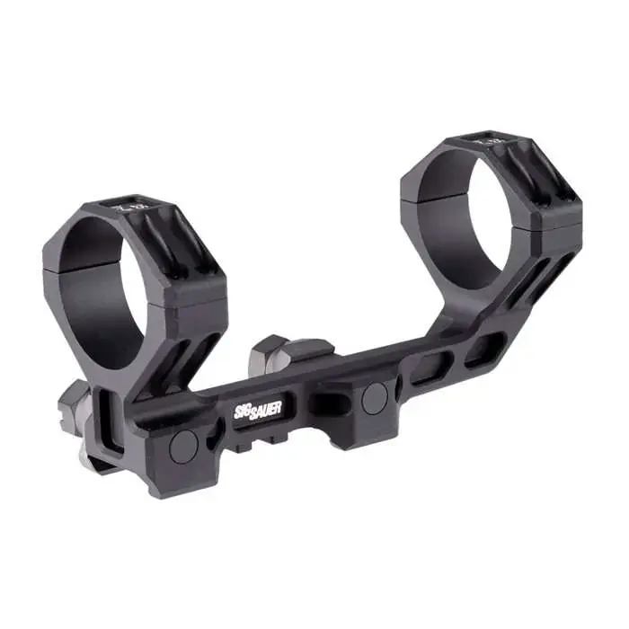 ALPHA3 SCOPE MOUNT, 34MM, 1.535, 20MOA CANT, 7075-T6, TI HARDWARE, BLK
