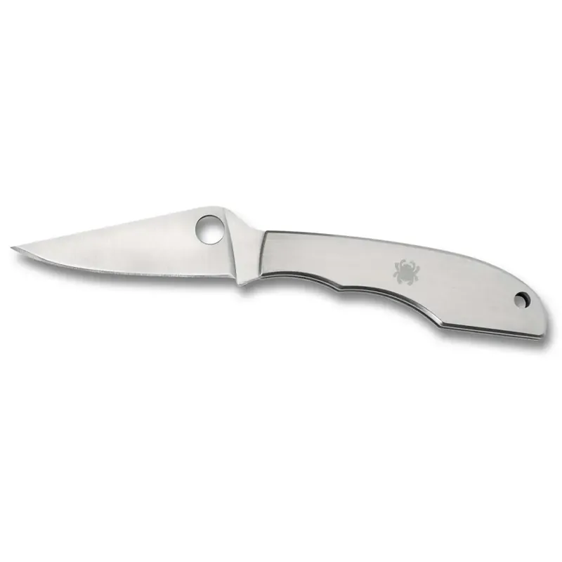 Spyderco C138P GrassHopper 2.31" 3Cr Stainless Steel Drop Point Stainless Handle