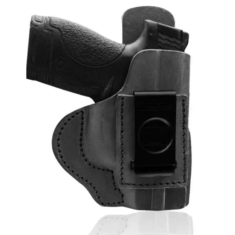 Tagua IPH1010 Inside The Pant S&W M&P Shield Saddle Leather Black