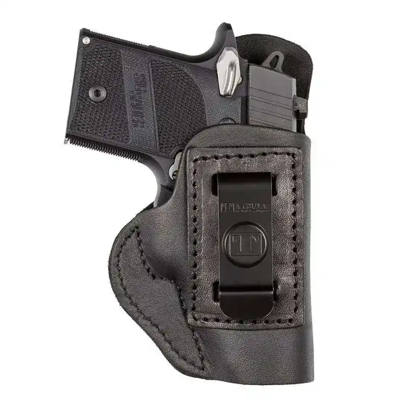 Tagua SOFT310 Soft IWB Fits Glock 19/23/32 Saddle Leather Black