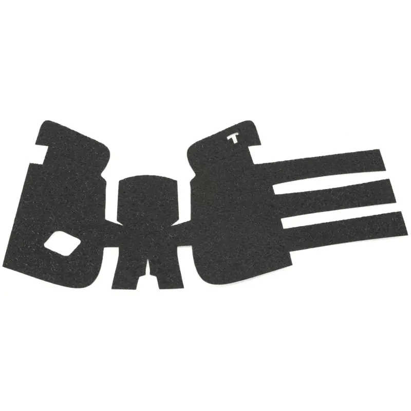 Talon Grips 112R Adhesive Grip Compatible with Glock 19/23/25/32/38 Gen 4 with Large Backstrap Textured Rubber Black