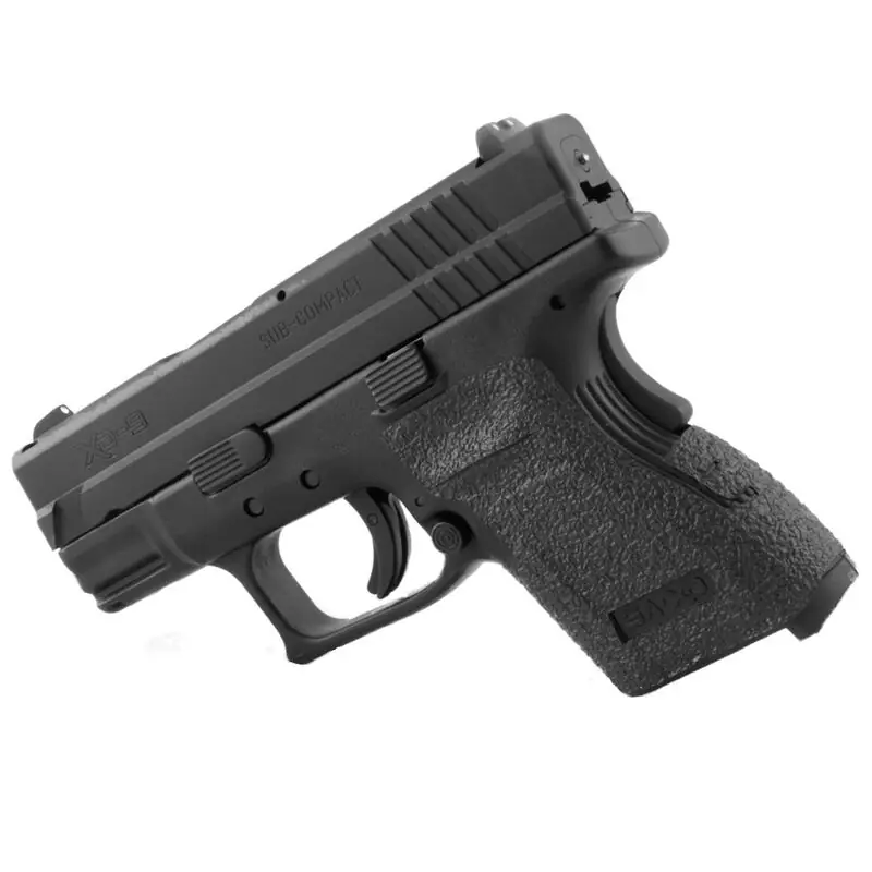 Talon Grips 203R Adhesive Grip Springfield XD SubCompact 9/40 Textured Black Rubber