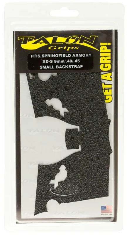 Talon Grips 207R Adhesive Grip Springfield XDS Textured Black Rubber
