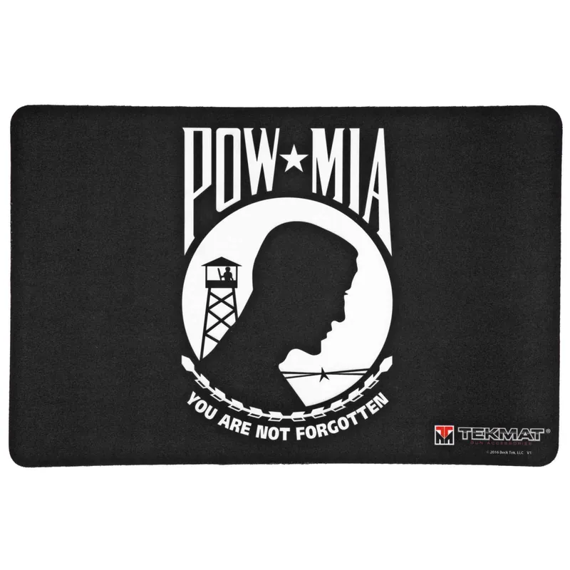 TekMat TEKR17POWMIA Original Cleaning Mat POW MIA 11" x 17"