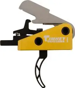 Timney Triggers 661S Competition Trigger with Small Pin AR-15 Single-Stage Skeletonized Curved 3.00 lbs