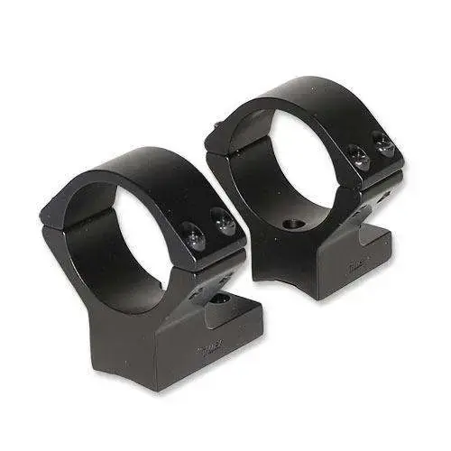 Talley 740700 Rings and Base Set For Remington 700 30mm Medium Black Matte Finish