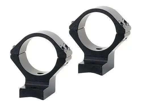 Talley 740702 Light Weight Ring/Base Combo Medium 2-Piece Base/Rings For Winchester M70 Standard Caliber and Short Mag Black Matte Anodized Finish 30mm Diameter