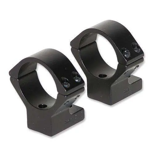 Talley 740714 Rings and Base Set For Tikka T3 30mm Medium Black Matte Finish