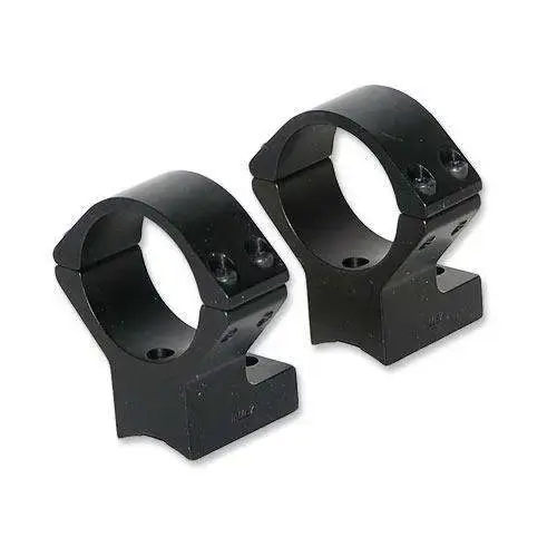 Talley 750725 Light Weight Ring/Base Combo High 2-Piece Base/Rings For Savage A17,A22 & Round Receiver Rifles w/Accutrigger Black Matte Anodized Finish 30mm Diameter