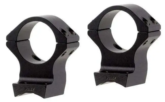 Talley 750735 Light Weight Ring/Base Combo High 2-Piece Base/Rings For Browning X-Bolt Black Matte Anodized Finish 30mm Diameter