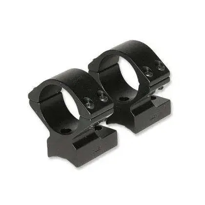 Talley 940725 Light Weight Ring/Base Combo Medium 2-Piece Base/Rings For Savage A17 & Round Receiver Rifles w/Accutrigger Black Matte Anodized Finish 1" Diameter