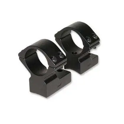 Talley 950705 Rings and Base Set For Weatherby Mark V 1" High Black Matte Finish