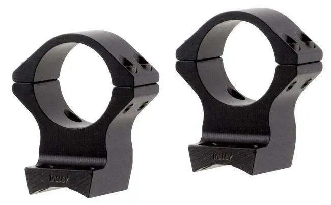 Talley 950735 Rings and Base Set For Browning X-Bolt 1" Extra High Black Matte Finish