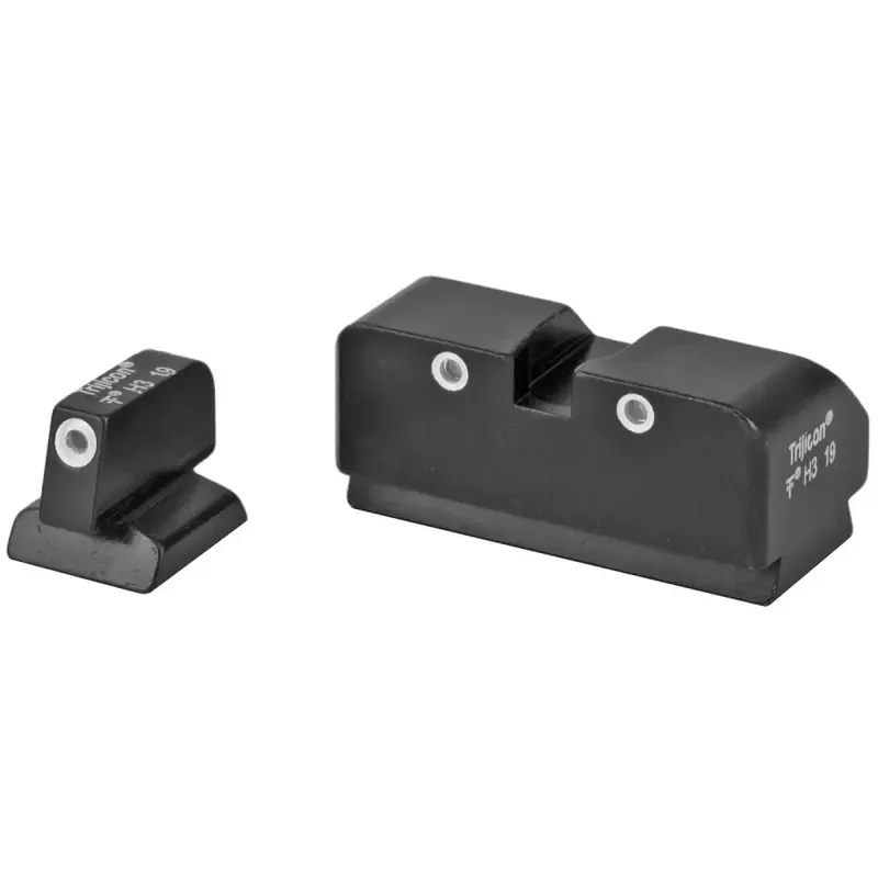 Trijicon 600188 Bright & Tough Night Sights Desert Eagle 3 Dot Green w/White Outline Front Green w/White Outline Rear Black