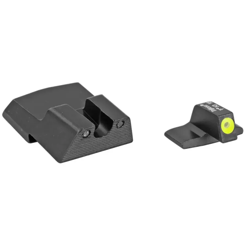 Trijicon 600602 Bright & Tough Night Sights H&K .45C, .45C Tactical, P30, P30L, P30SK, and VP9 Green w/Yellow Outline Green w/Black Outline Black