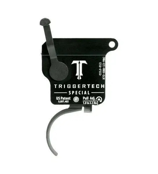 TriggerTech R70SBB13TBC Special with Bolt Release Remington 700 Single-Stage Traditional Curved 1-3.50 lbs Right