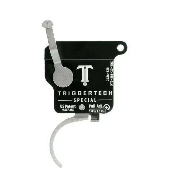 TriggerTech R70SBS13TBC Special with Bolt Release Remington 700 Stainless Single-Stage Traditional Curved 1.00-3.50 lbs