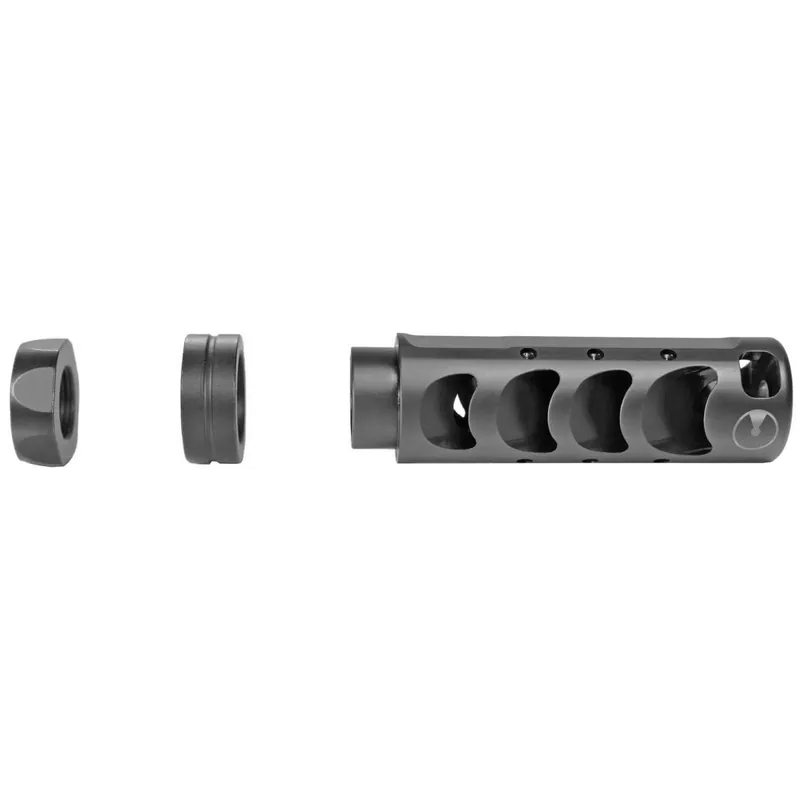 ULTRADYNE UD10260 Apollo Max Compensator 6.5 Caliber Black Nitride 416 Stainless Steel 5/8"x24 tpi