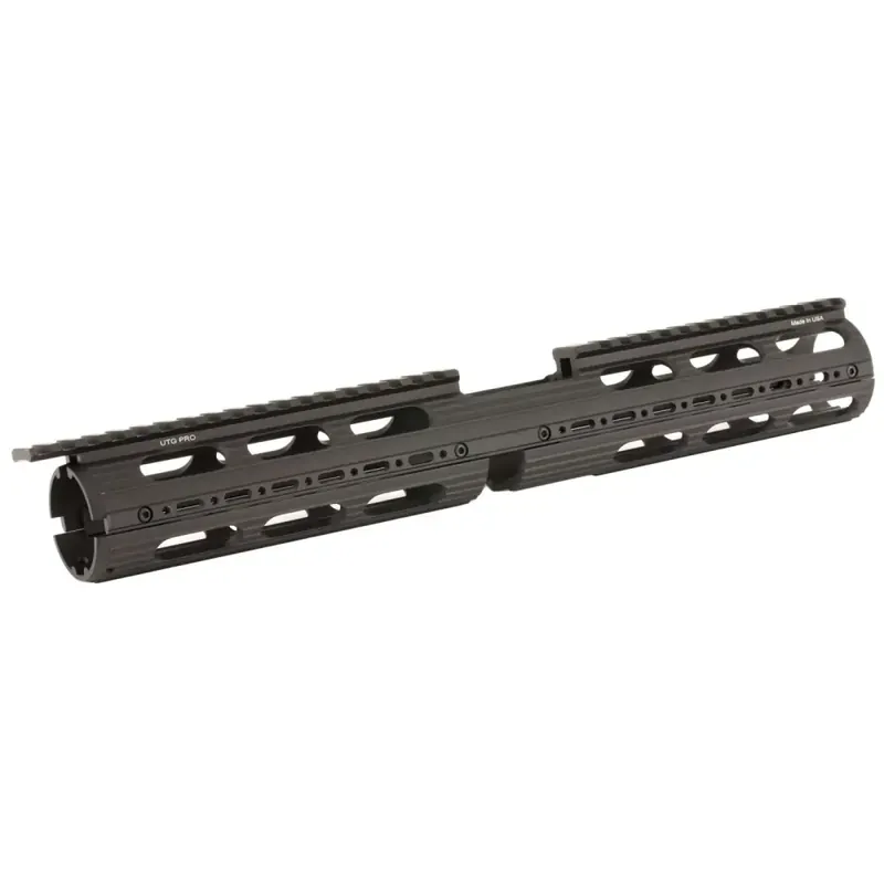 UTG Pro Super Slim Carbine AR-15 Black Hardcoat Anodized Aluminum 15"