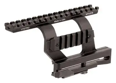 UTG Pro MTU016 QD AK Side Mount Side Mount For QD Quick Release Style Black Finish