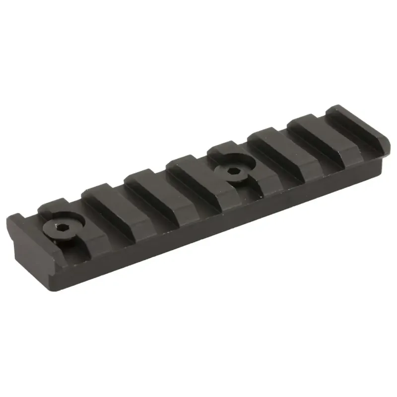 UTG Pro MTURS04M KeyMod Picatinny Rail Section 1-Piece 8 Slot Black Hard Coat Anodized Finish