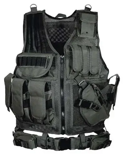 UTG PVC-V547BT Tactical Vest OSFA Black Polyester