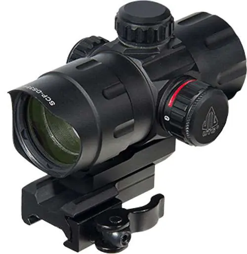 UTG 4.2" ITA T-DOT W/QD MOUNT RD/GRN