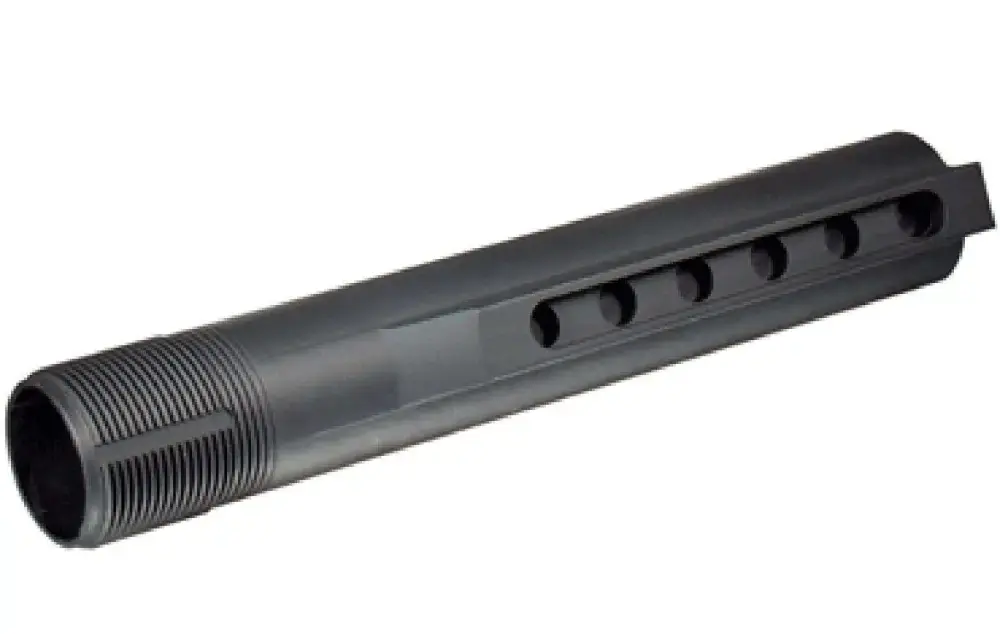 UTG Pro TLU001 Receiver Extension Tube Mil-Spec AR-15 6 position Black Hardcoat Anodized Aluminum Rifle