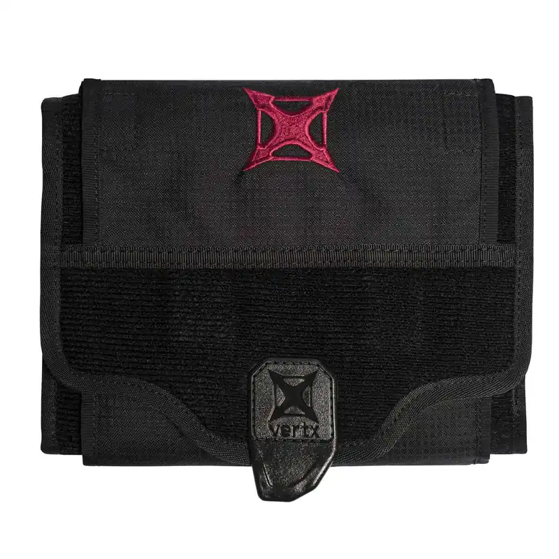 Vertx VTX5145BK Tactigami Equipment Organizer Pouch Cordura w/Velcro Closing Black