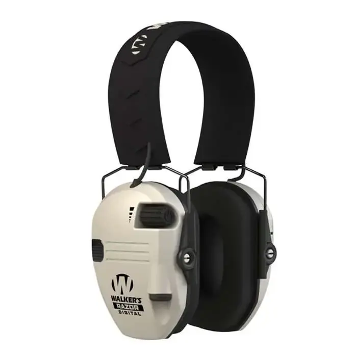 Walkers GWP-DRSEM Razor Pro Digital Electronic Polymer 23 dB Over the Head Bone Ear Cups w/Black Band