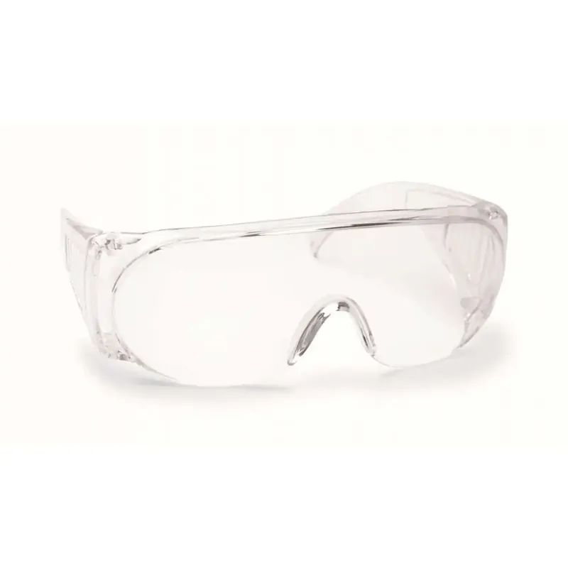 Walkers GWPFCSGLCLR Shooting Glasses Full Coverage Polycarbonate Clear Lens w/Clear Frame