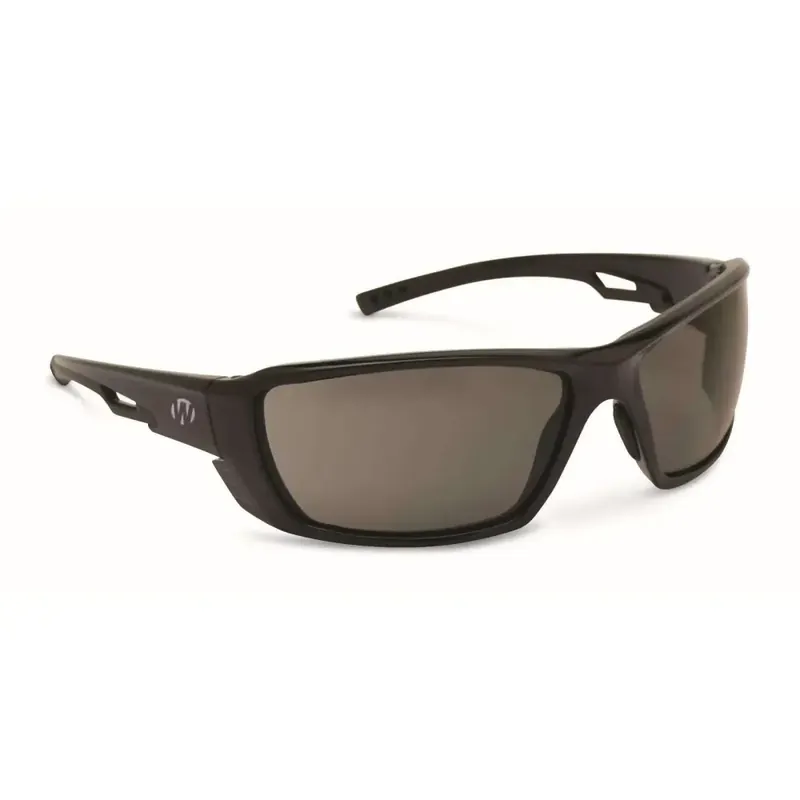 Walkers GWP-SF-8283-SM Premium Safety Glasses 8283 Polycarbonate Smoke Gray Lens w/Black Frame