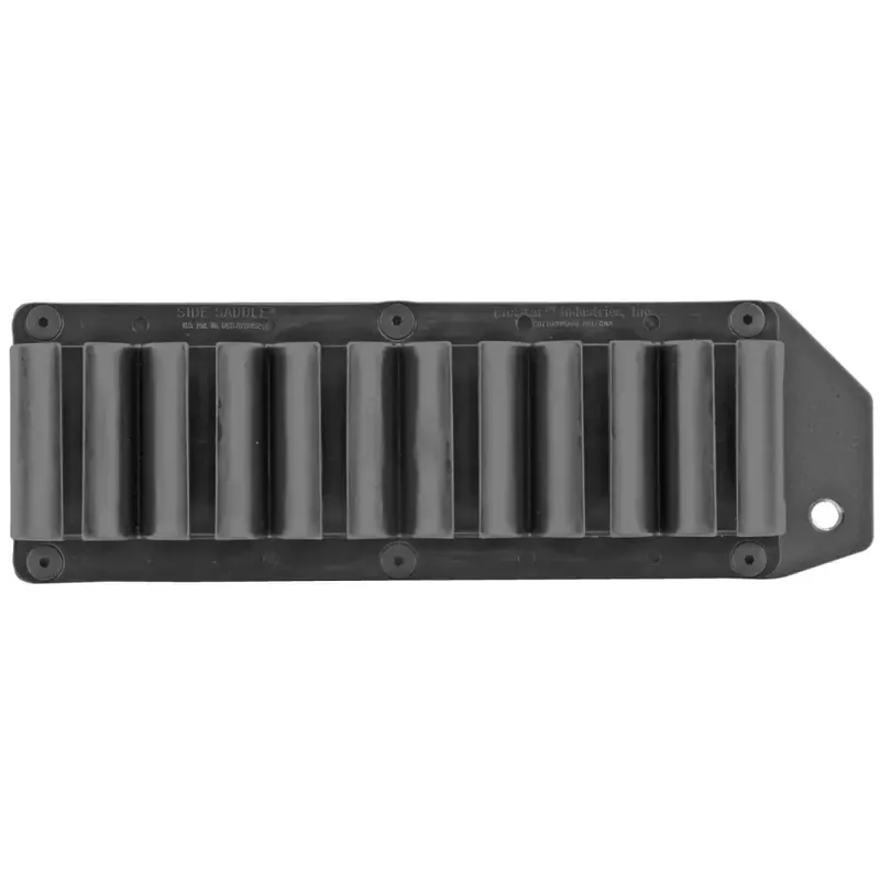 Wilson Combat SGSSU6 SideSaddle Rem 870, 1100, 1187 6 Black Polymer w/Aluminum Mounting Plate