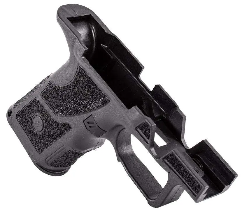 ZEV GRIPKITOZ9SHORT-B O.Z-9 Shorty Compatible with Glock 17/19 Black Polymer
