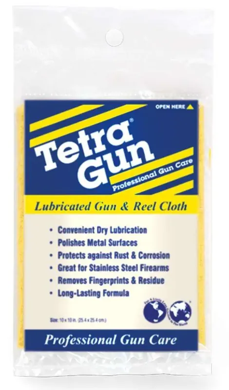 Tetra 320I Lubricating Gun and Reel Cleaning Cloth 10" x 10"