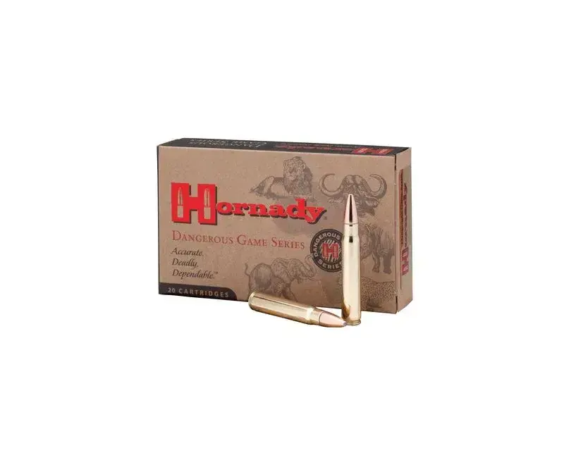 Hornady 82682 Dangerous Game 500-416 Nitro Express 400 gr Dangerous Game Solid 20 Round Box