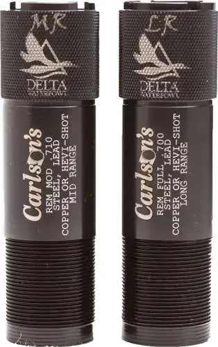 Carlsons 07260 Waterfowl Rem Choke 12 Gauge Mid-Range/Long-Range 17-4 Stainless Steel Black