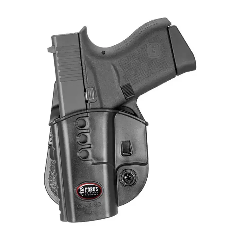 Fobus GL43NDLH Evolution Belt LH Fits Glock 43 Polymer Black