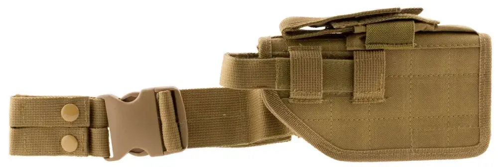 NCStar CVDLHOL2954T Drop Leg Universal Semi-Auto Handgun PVC Fabric Tan