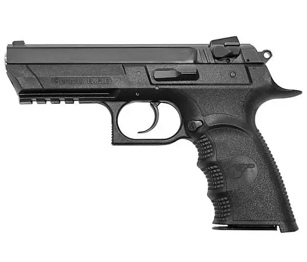 Magnum Research BE99003RL Baby Eagle III 9mm Luger 4.40" 10+1 Black Carbon Steel Black Polymer Grip