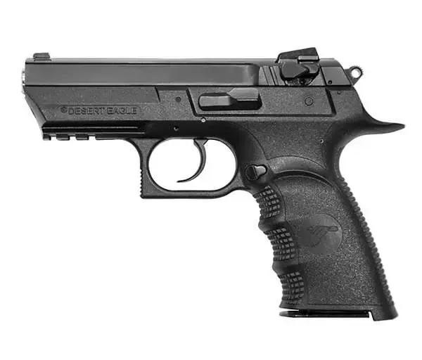 Magnum Research BE99003RSL Baby Eagle III 9mm Luger 3.80" 10+1 Black Carbon Steel Black Polymer Grip