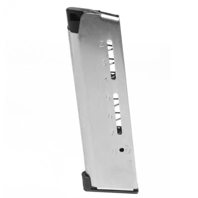 Wilson Combat 500C 1911 Elite Tactical 45 ACP 1911 8rd Silver Detachable