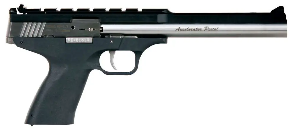 Excel EA57301 Accelerator Pistol MP-5.7 5.7x28mm 8.50" 9+1 Black Stainless Steel Black Polymer Grip