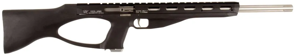Excel EA57101 Accelerator Rifle MR-5.7 Semi-Automatic 5.7mmX28mm 18" SS 9+1 Black Fixed Synthetic Stock Black Stainless Steel Receiver