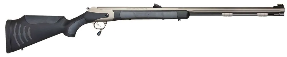 T/C Arms 10168526 Triumph Bone Collector 50 Cal 28" 209 Primer Silver Weather Shield Black Synthetic Stock
