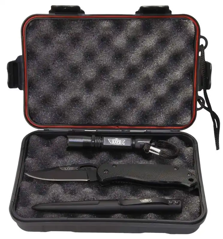 Uzi Accessories UZITACPAK1 Tactical Combos 3 Pack 9.5 oz Blk