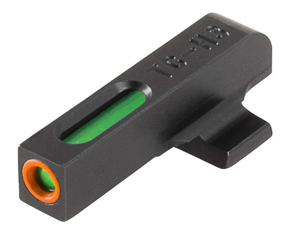 Truglo TG13BR1PC Brite-Site TFX Pro Day/Night Sights Beretta Px4 Tritium/Fiber Optic Green w/Orange Outline Front Black