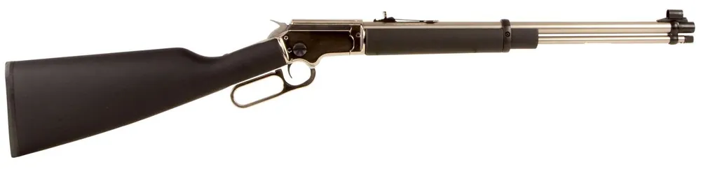Chiappa Firearms 920375 LA332 Kodiak Cub Takedown 22 LR 15+1 18.50" Black w/SoftTouch Fixed English Style Stock Matte Chrome Right Hand