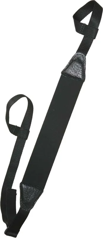 Outdoor Connection NDL90097 Universal Sling with Loops 3" W Adjustable Black Neoprene w/Nylon Webbing for Rifle/Shotgun